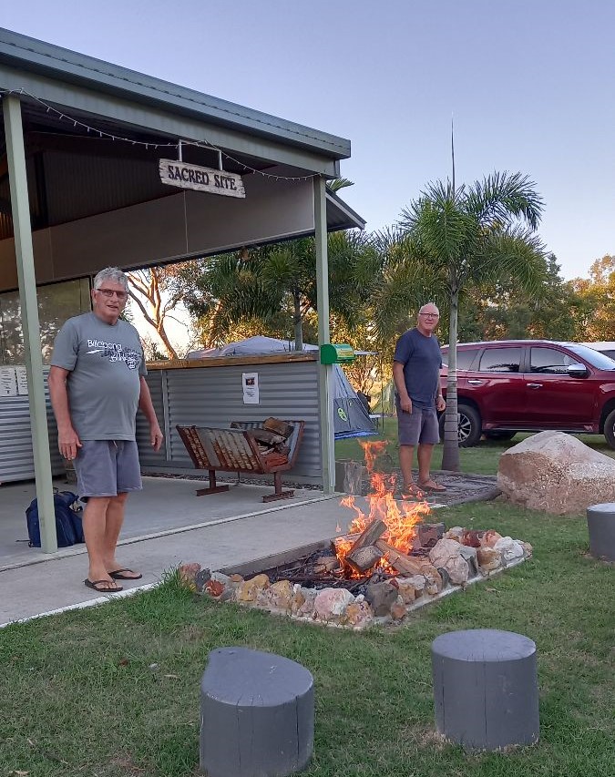 First stop - Milmerran Camp Ground