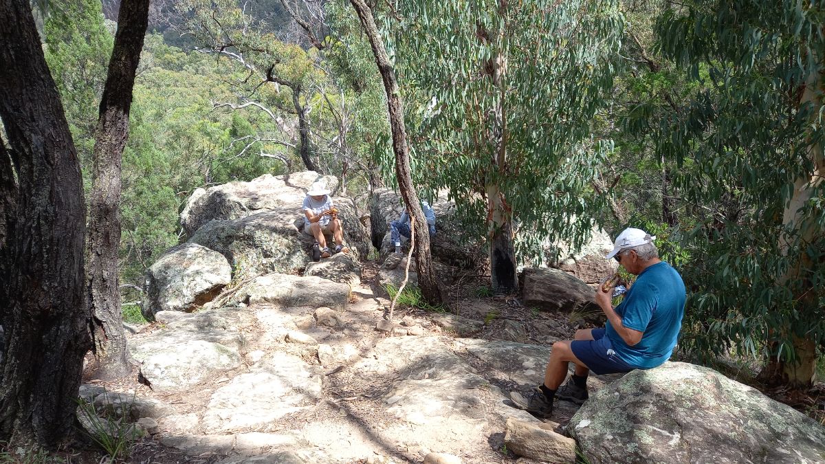 We went hiking in the Warrumbungle National Park 