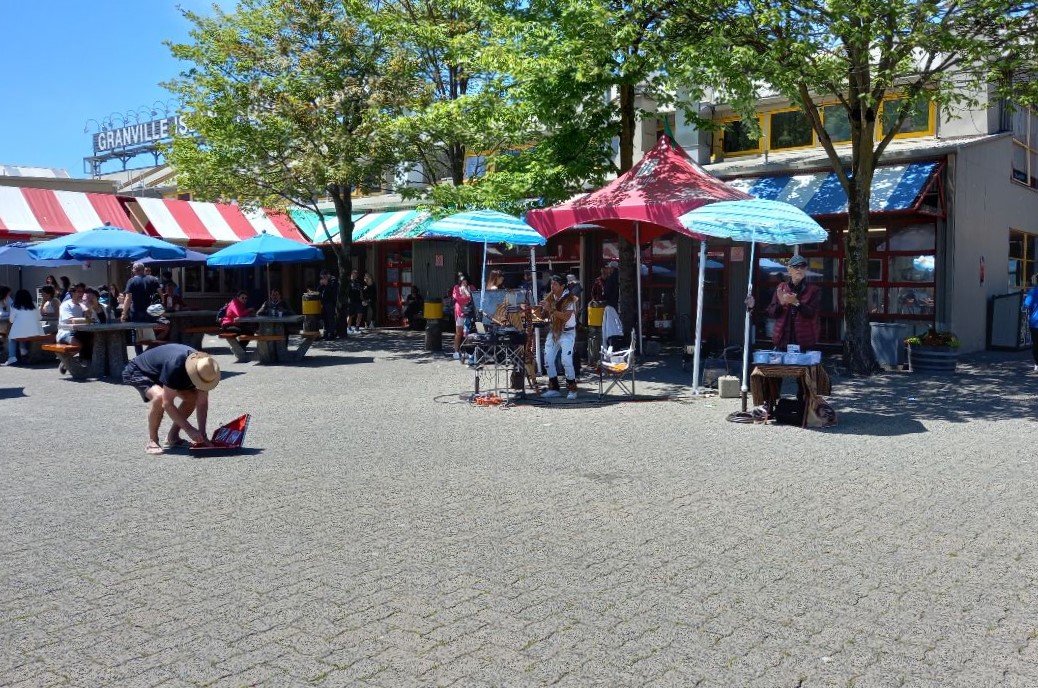 We enjoyed a day at the Granville Market