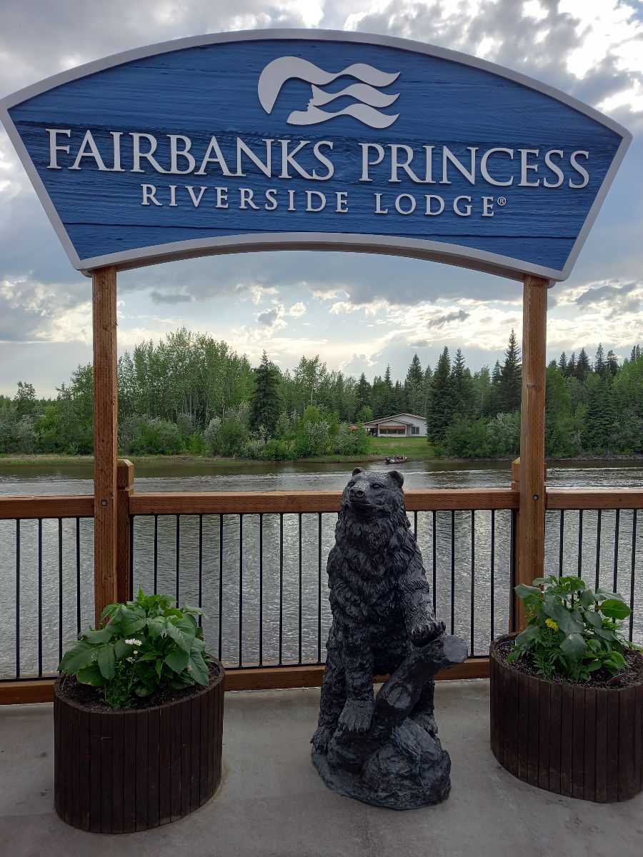 First night of our Princess Cruise in Denali National Park
