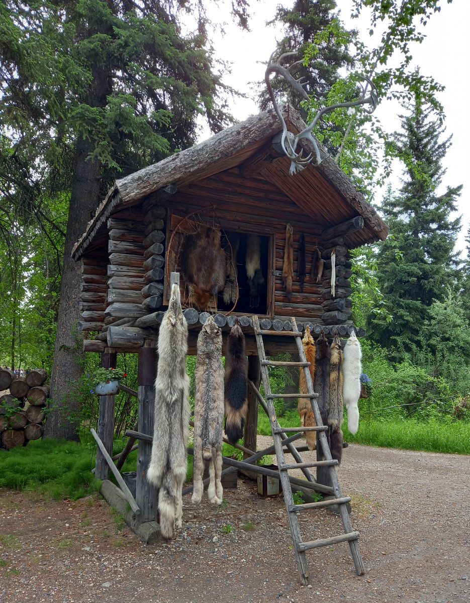 A tour of an authentic Athabaskan village