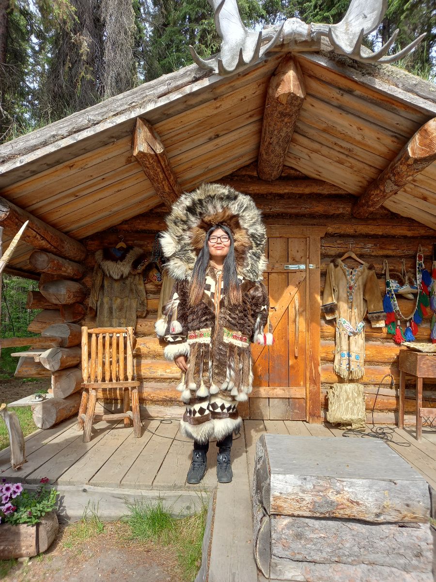 A tour of an authentic Athabaskan village