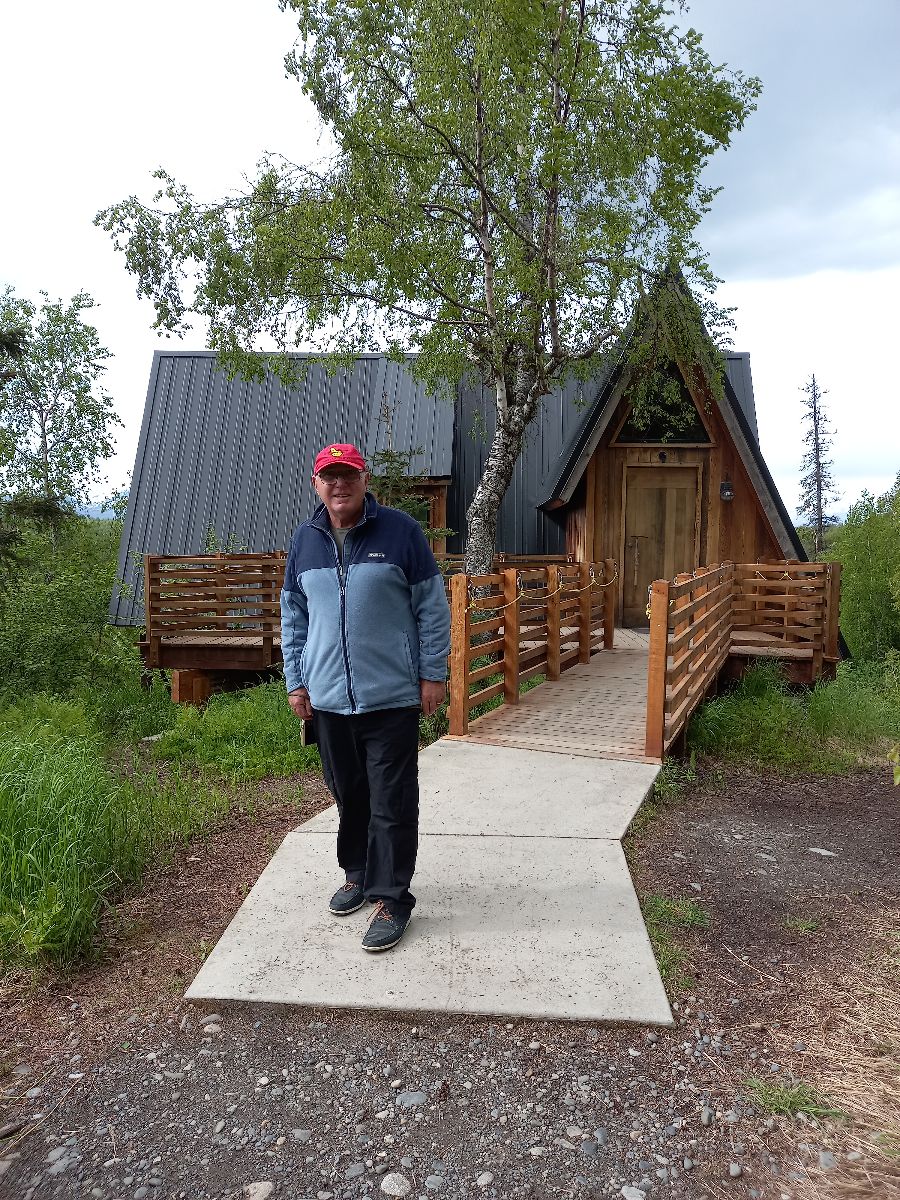 A great cabin in the woods