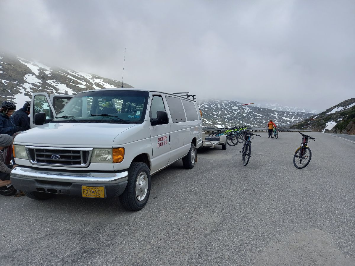 The ‘Klondike Summit to Sea’ bicycle tour