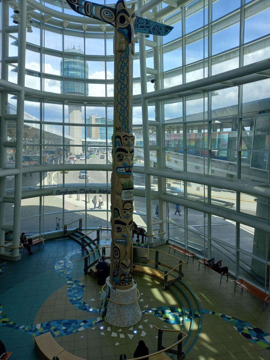 At Vancouver Airport