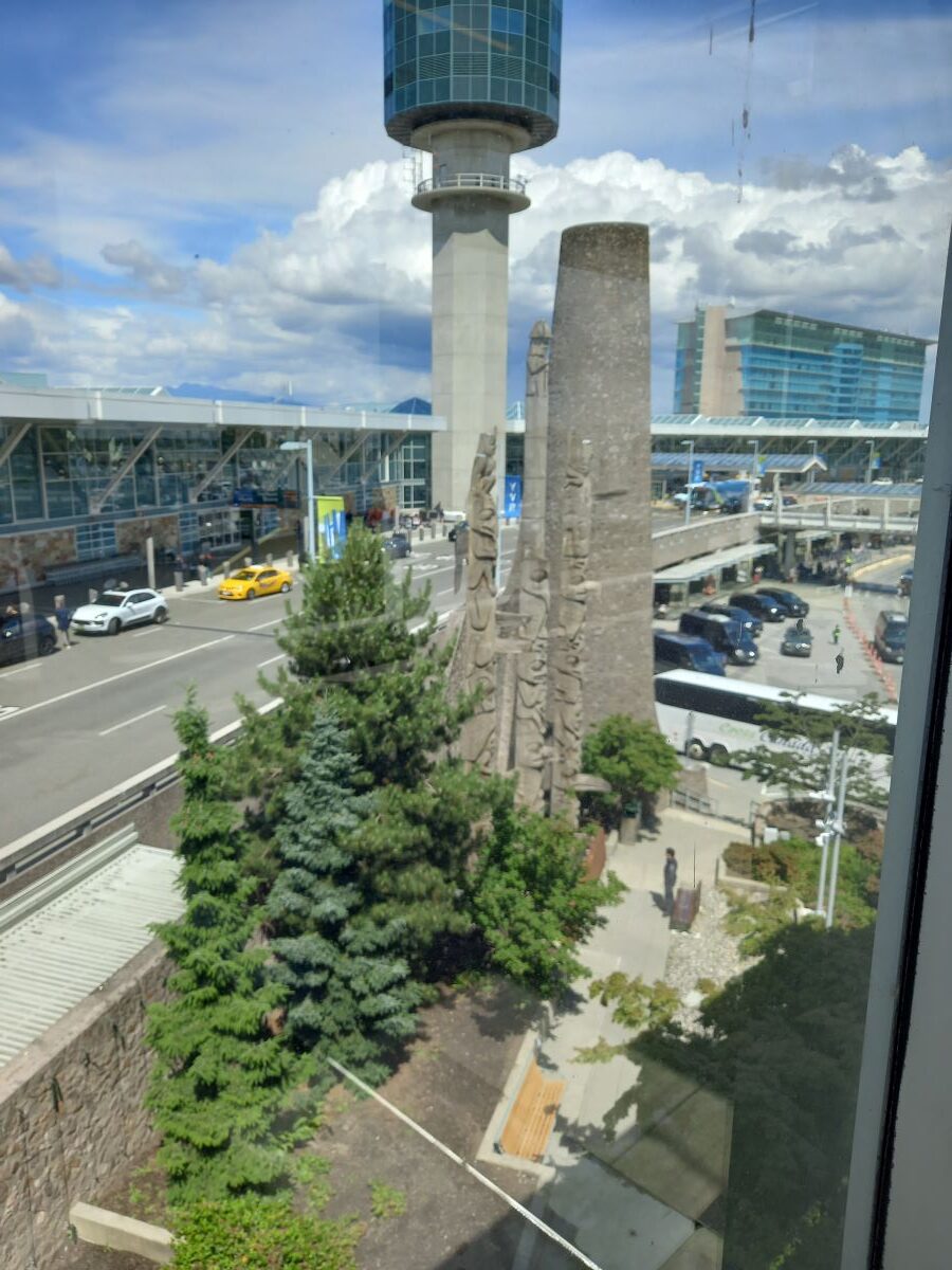 At Vancouver Airport