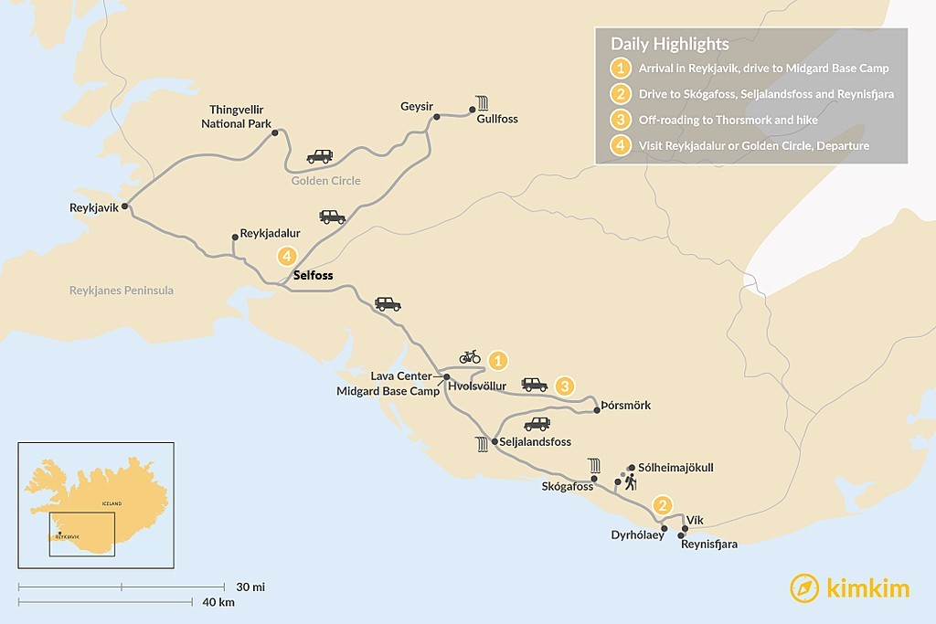 The Golden Circle Route