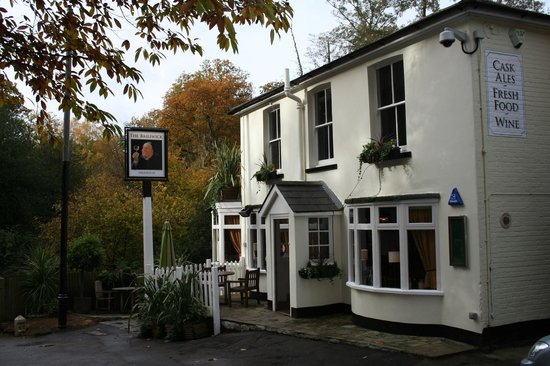 The family all met up at the Bailiwick Pub for lunch