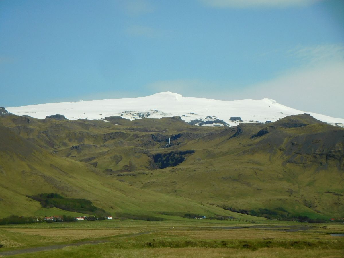 We drove along the south coast...