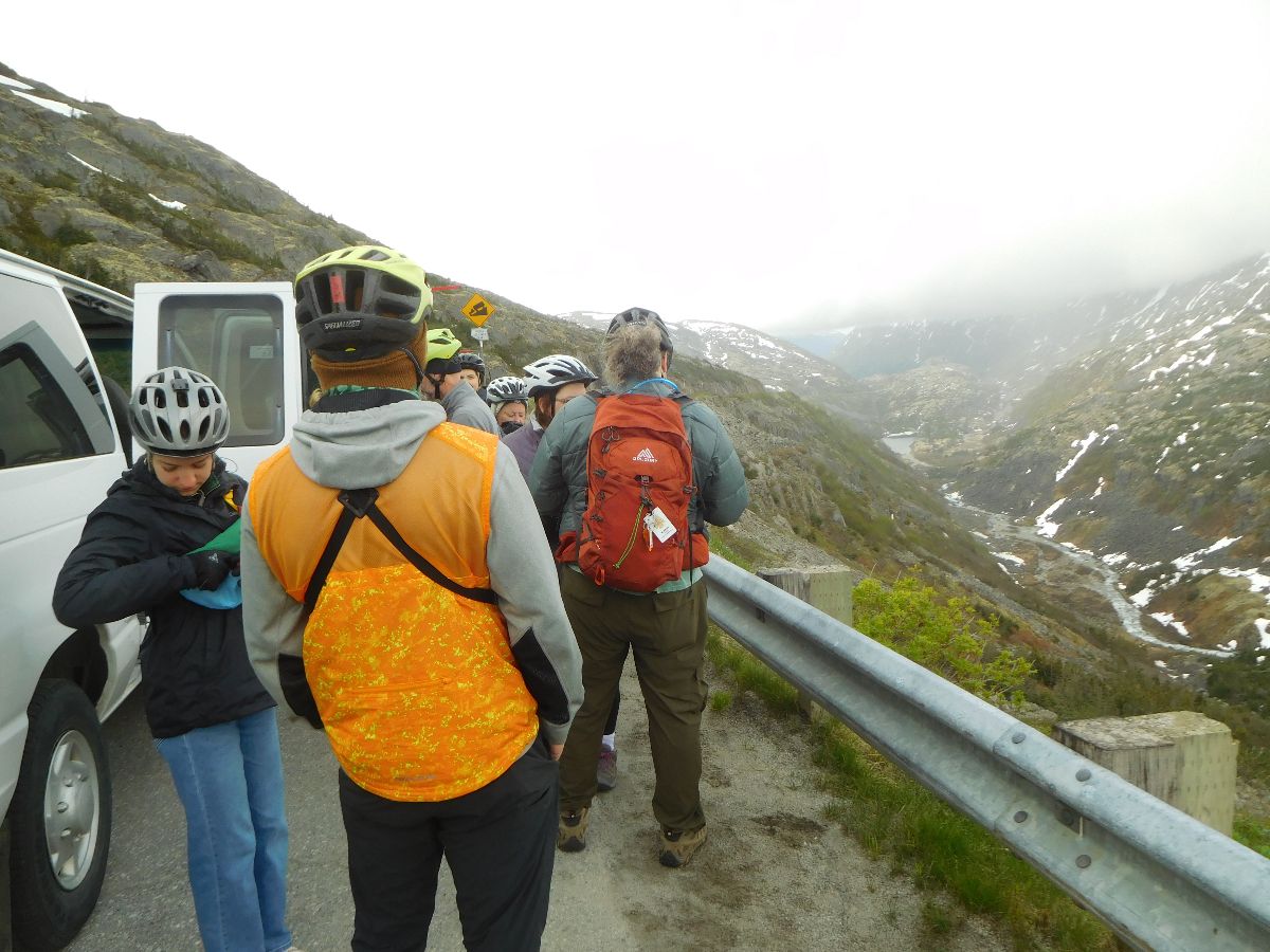 The ‘Klondike Summit to Sea’ bicycle tour