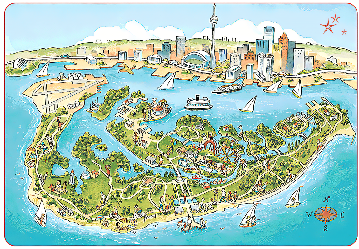 City Islands in Toronto