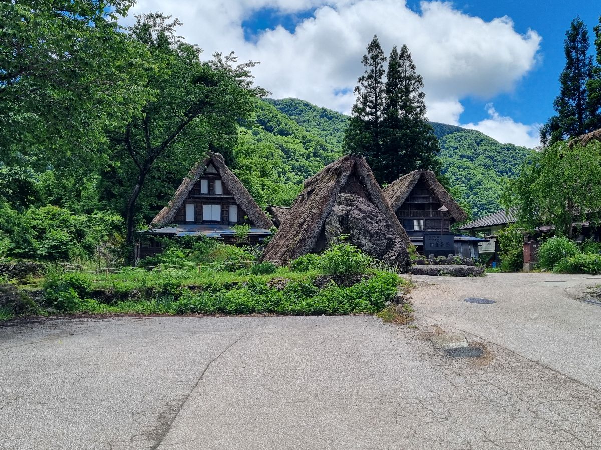 Gokoyama, known for its traditional gasshō-zukuri houses 
