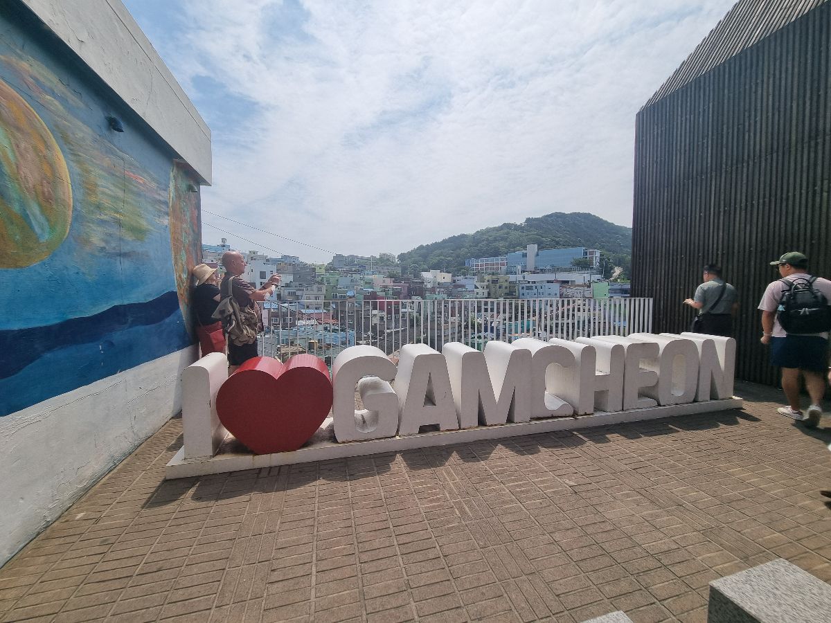 Gamcheon Culture Village in Busan, South Korea