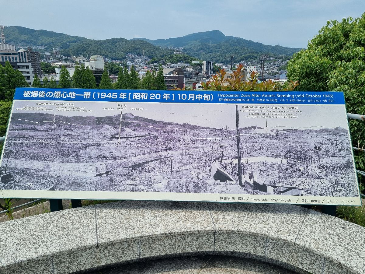 Nagasaki Peace Park.